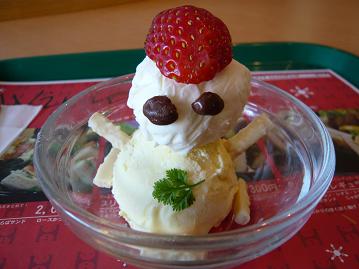 雪だるまアイス