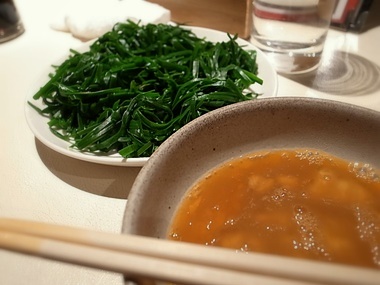 そら的ニラの玉子とじ