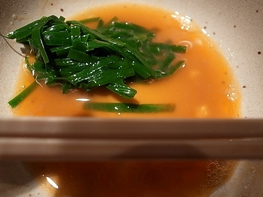 そら的ニラの玉子とじ