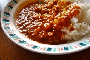 香りたつキーマカレー