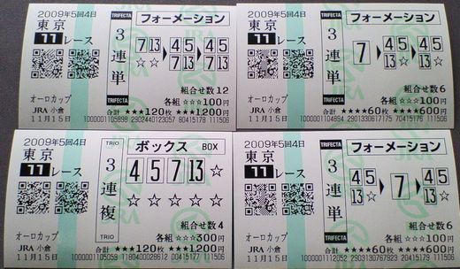 20091115　　　　東京11R