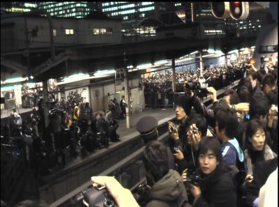 寝台特急富士はやぶさ号東京駅最 終日（走行、入線～出発）HD 9