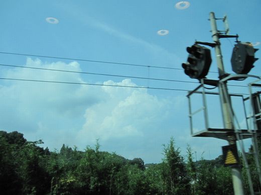 雲　車窓より　20090925