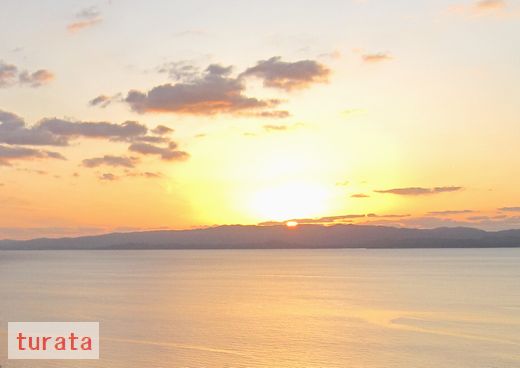 大村湾の夕日7