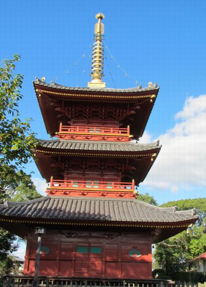国府寺三重の塔