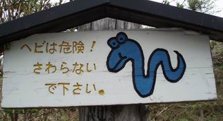 へびに触らない！