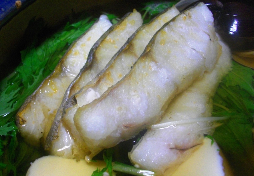 焼き鱈と蛤の魚介スープのあっさり鍋焼き鱈.jpg