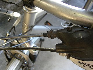 シフトワイヤーの交換3
