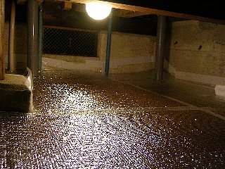 アルミ断熱マットを敷設