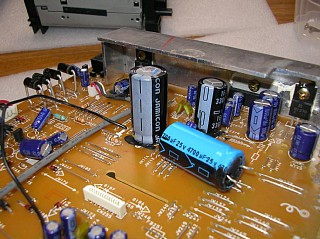 AIWA MR-X3 液漏れコンデンサを交換