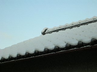 京都も雪景色１