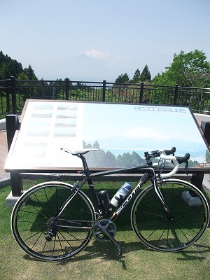 乙女駐車場の富士山