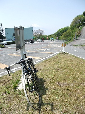 長尾峠の富士山