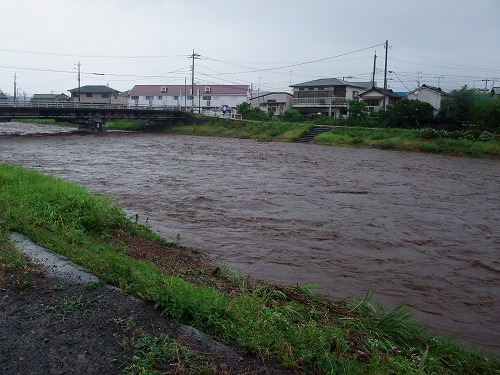 河川増水