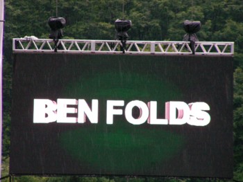 Ben Folds @ GREEN STAGE