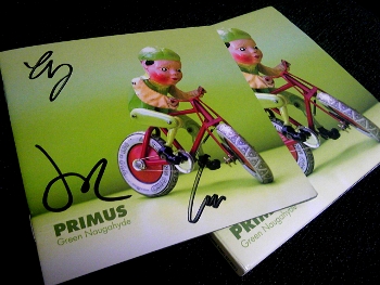 Primus - Green Naugahyde - Signed