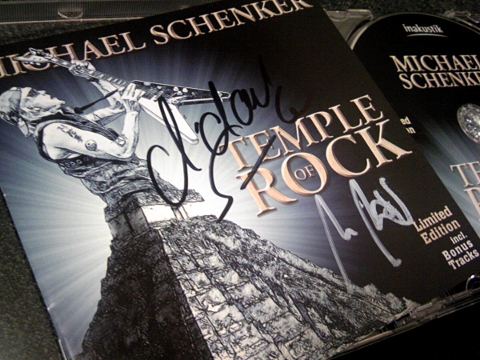 Michael Schenker - Temple Of Rock (Signed)