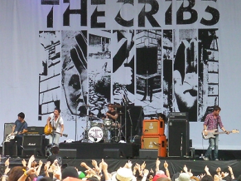 THE CRIBS @ GREEN STAGE FRF 10 2010年7月30日