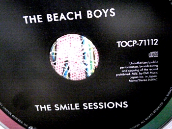 The Beach Boys SMiLE Sessions CD
