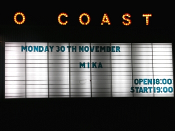 MIKA @ STUDIO COAST 30.NOV.2009