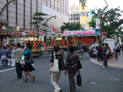 すすきの祭り　09,8/7