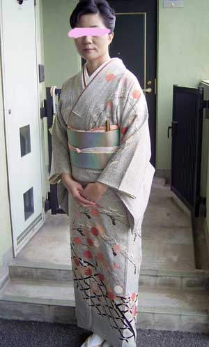 Kさん　訪問着