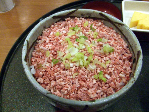 牛とろ丼