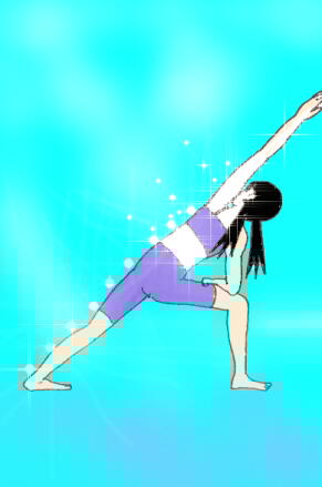 ひかり☆パールシュワコーナアサナ