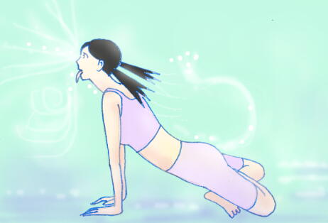 蓮華のライオン