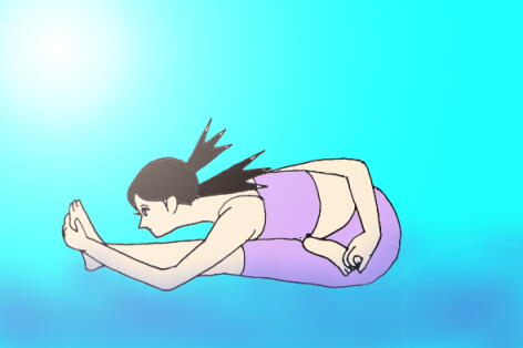 アルダバッダパシチマターナアサナ