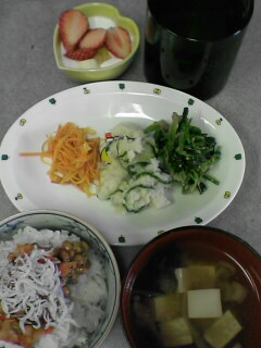 ４月６日の朝ごはん