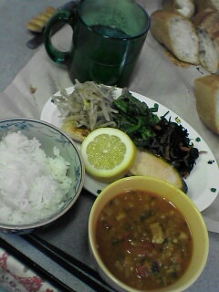 ３月２５日の夜ごはん