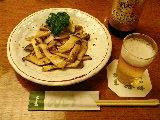 エリンギ炒め