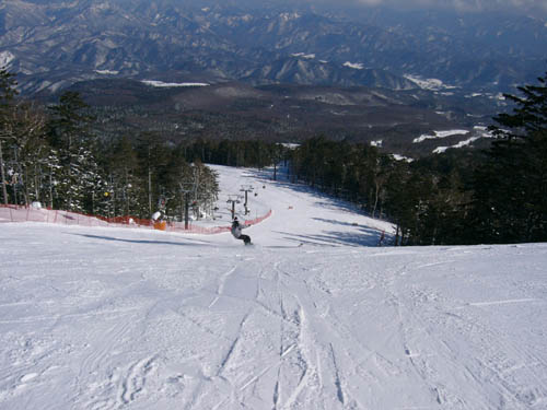 マイアスキー場（急斜面）