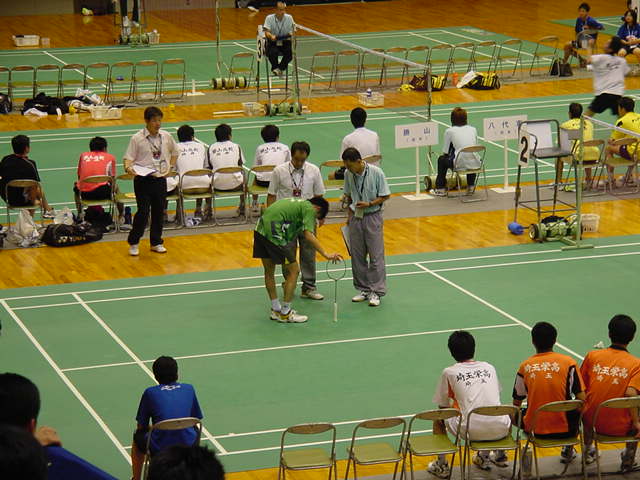 柏原高校　銭谷選手