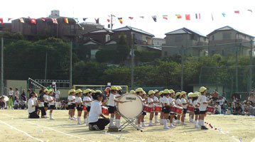 2007保育園運動会鼓笛