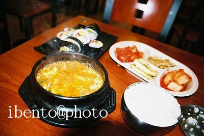 103チゲと海苔巻き