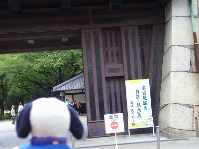 名古屋城の入り口です。