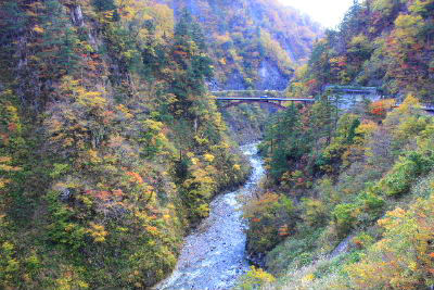 紅葉　蛇谷大橋