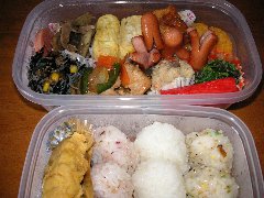 お弁と４月４日　ママ