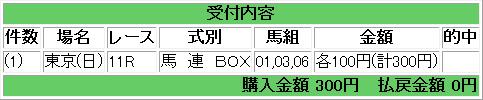 霜月S結果