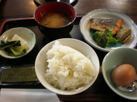 ２日連続たまごかけで