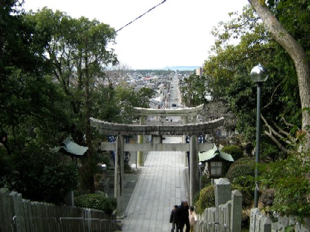 宮地嶽神社階段