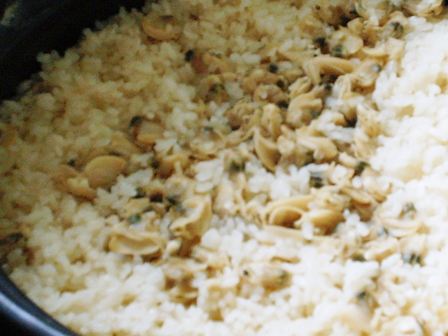 アサリご飯