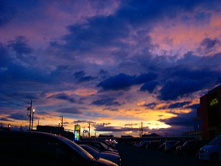 ８月８日の空