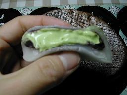 抹茶クリーム大福