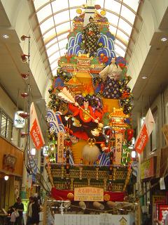 八番山笠　上川端通（見送り）