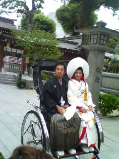 櫛田神社婚礼20100926　２