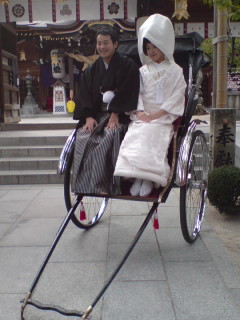 櫛田神社婚礼20101031　2