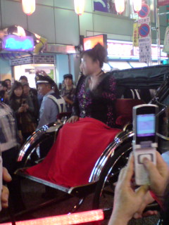 天童よしみさんin中洲まつり２